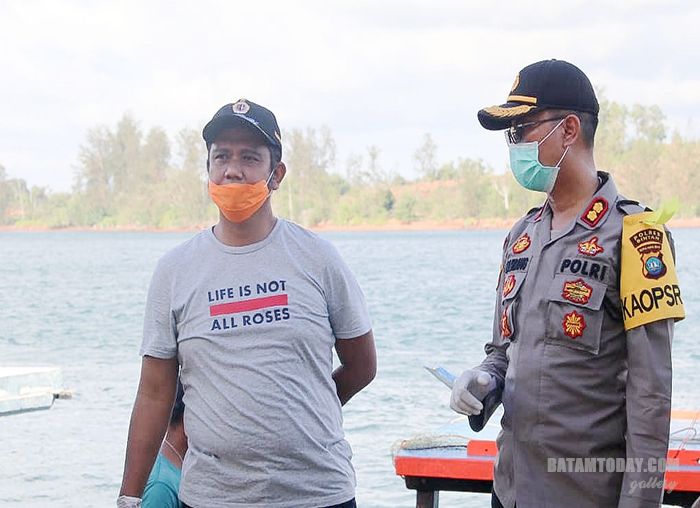 Bupati Bintan Apri Sujadi dan Kapolres Bintan Bambang Sugihartono